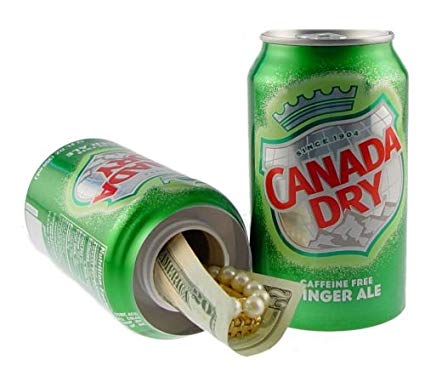 Canada Dry Ginger ale Safe Can Item#CDSC