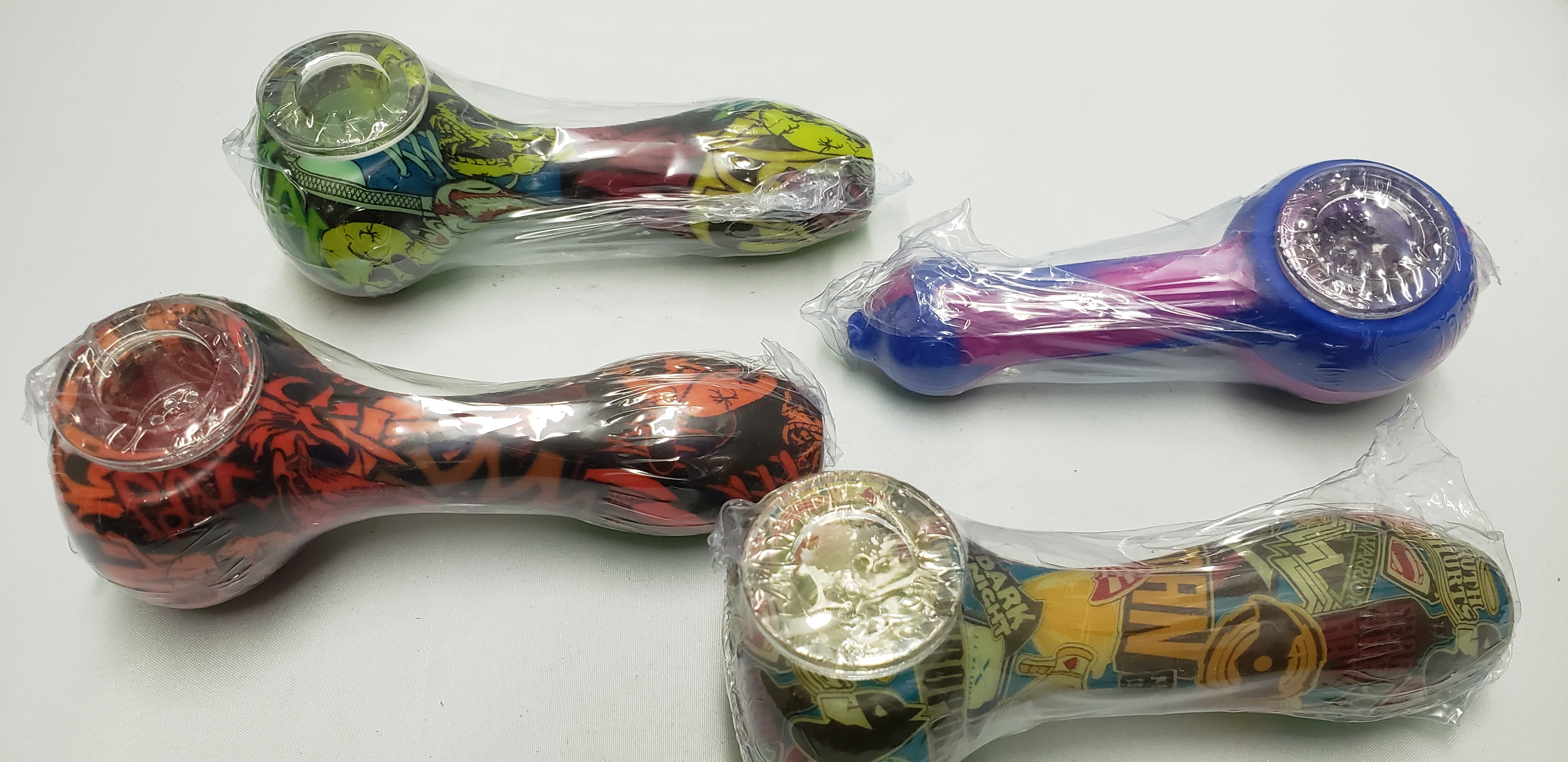 4.5" Silicone Hand Pipes #SHP6
