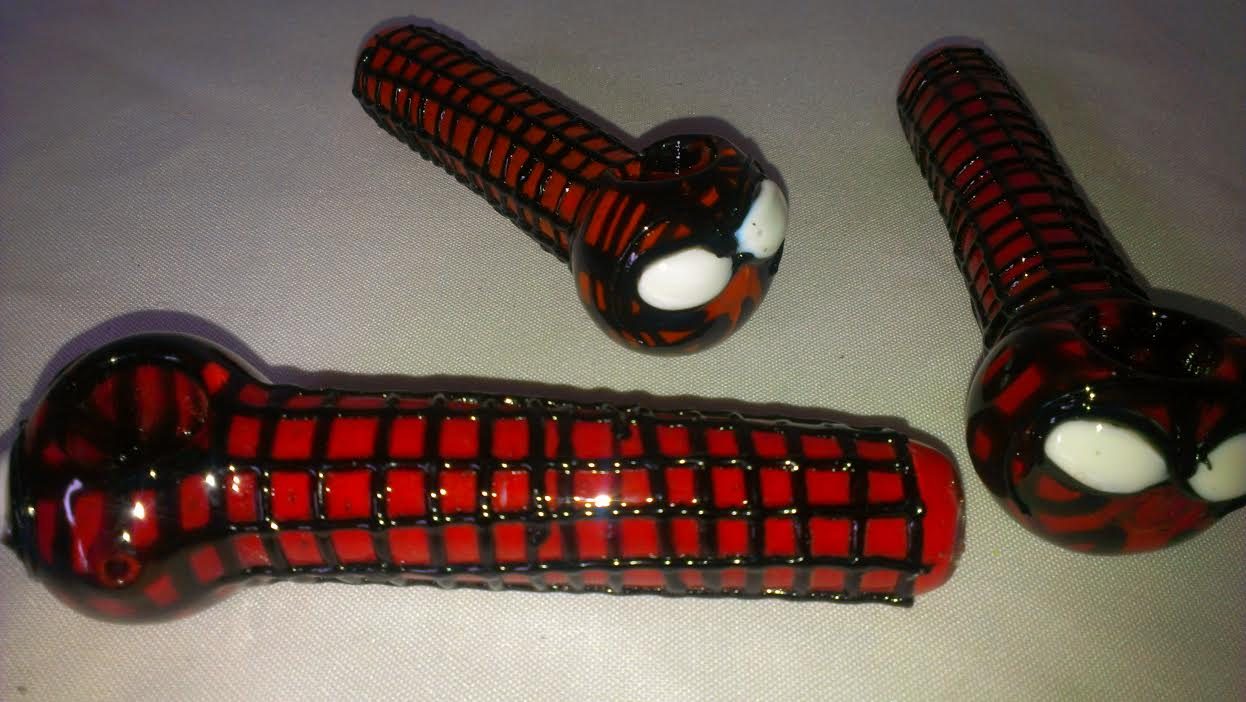 4.5"-5" New-Spider Man Pipe P110
