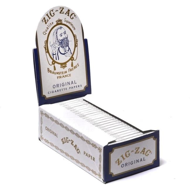 *Zig Zag Original-Single wide Rolling Papers(24 booklet-32 Leave