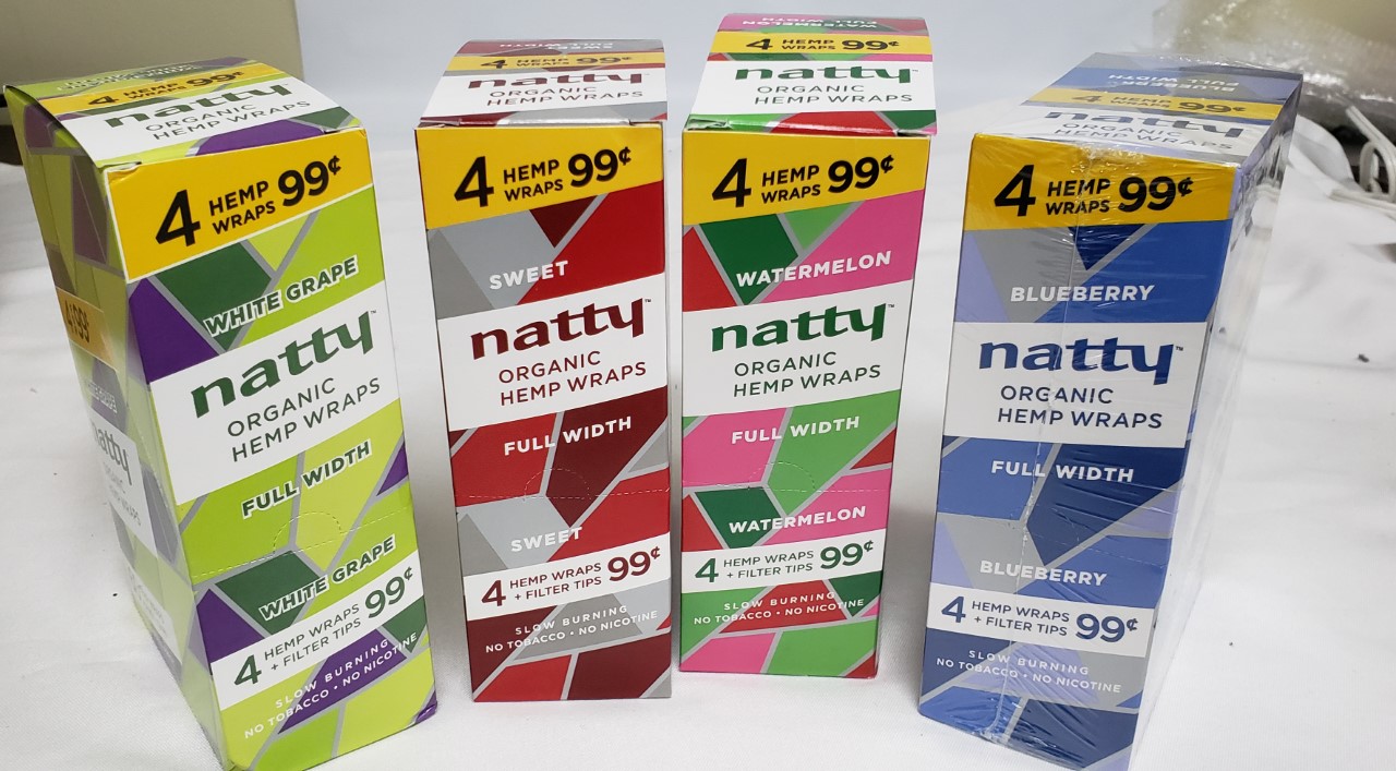 *Hemp Wraps-Natty 4 for $0.99/15 Packs #NHW