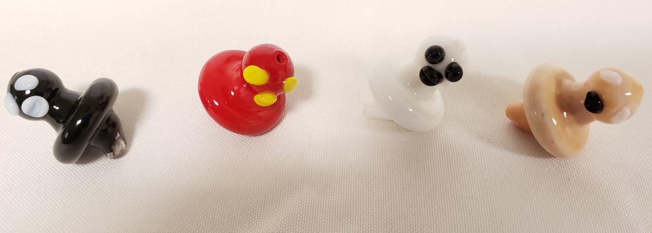 Carb Caps-4 PACK 26mm- Ghost Duck-Assorted #SKGA823
