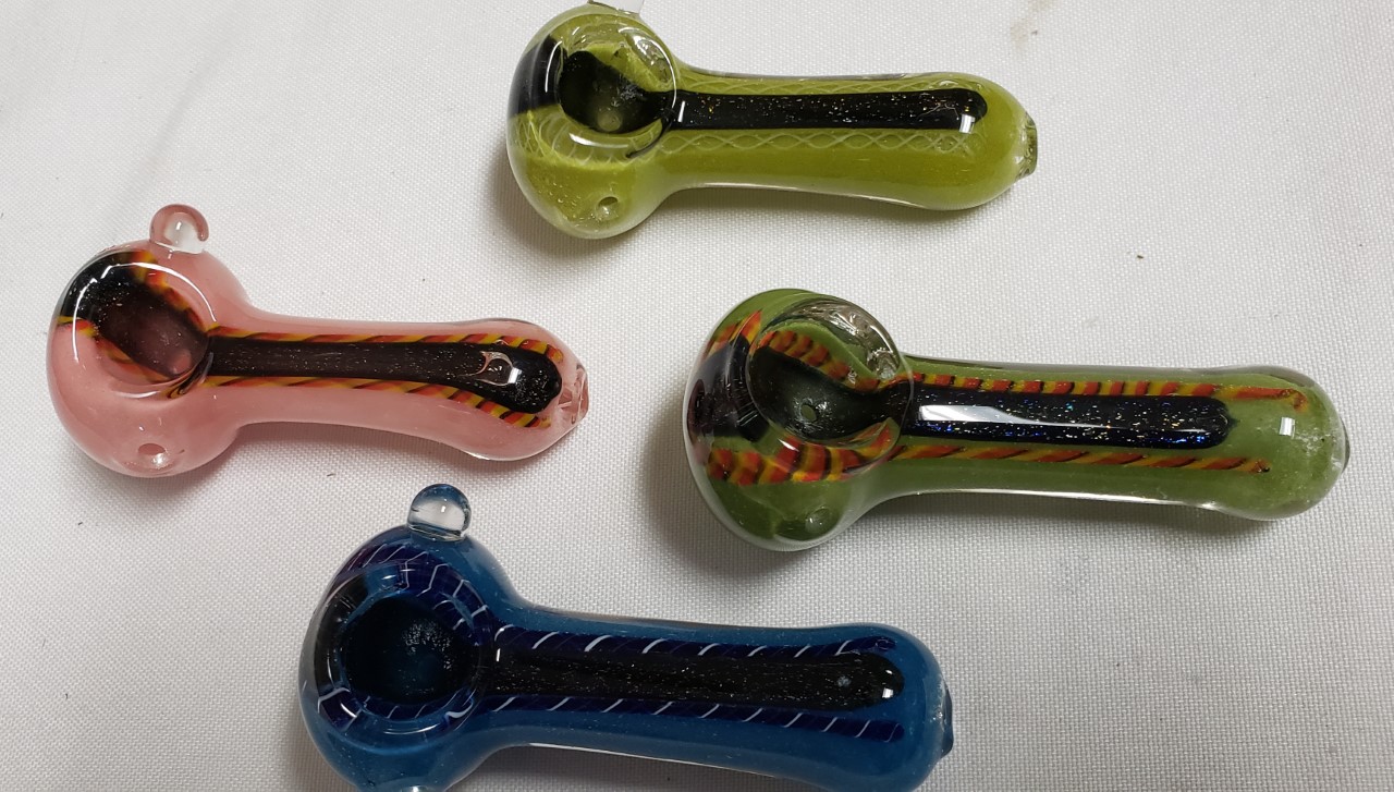 3.5"-4" Fancy inside Frit DICRO pipes-#3P40