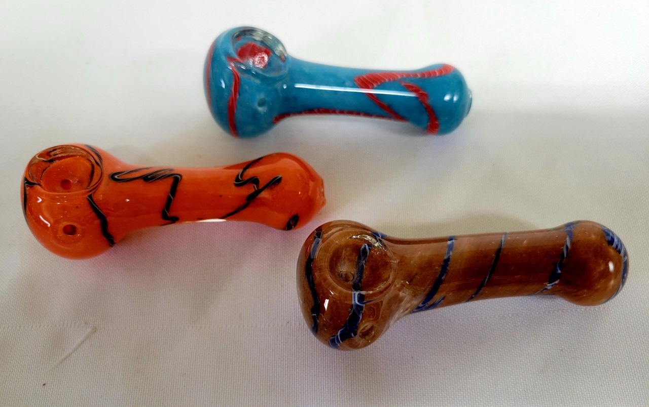 3\"-4\" 3\" Messy  Line Frit Pipes #3P6