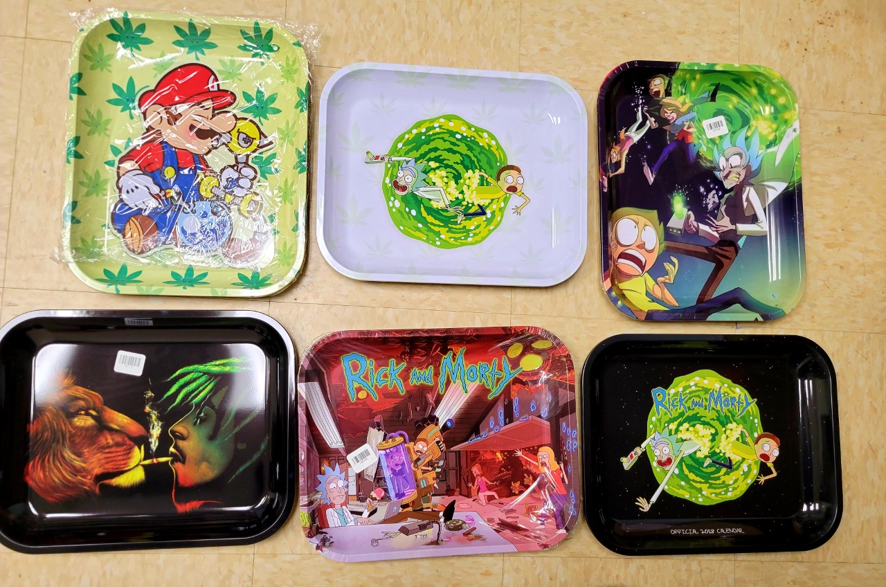 Trays- Large 13.5\" x 11\" Assorted Designs #TR1