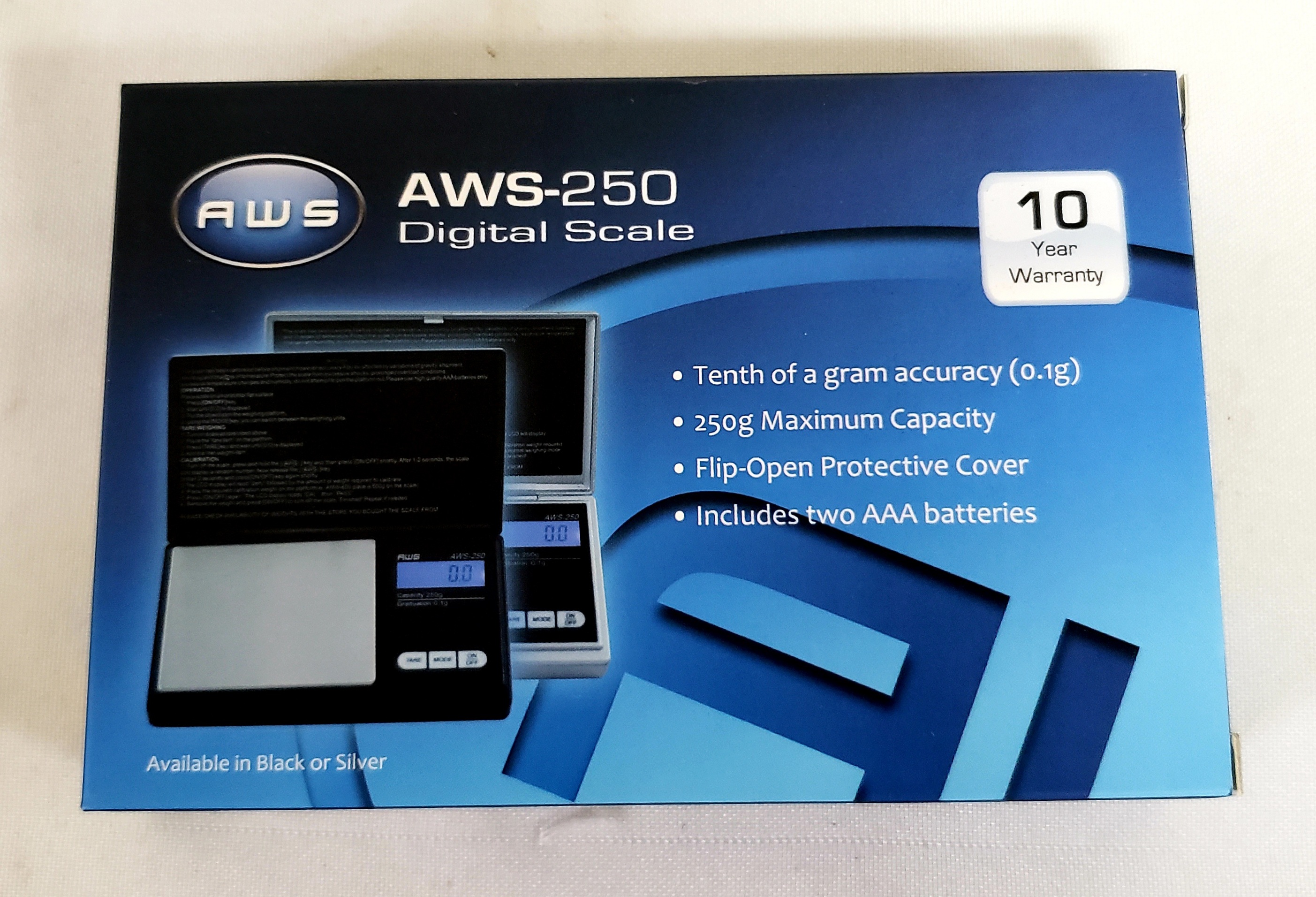 0.1G X 250G AWS Digital Scales #AWS-250