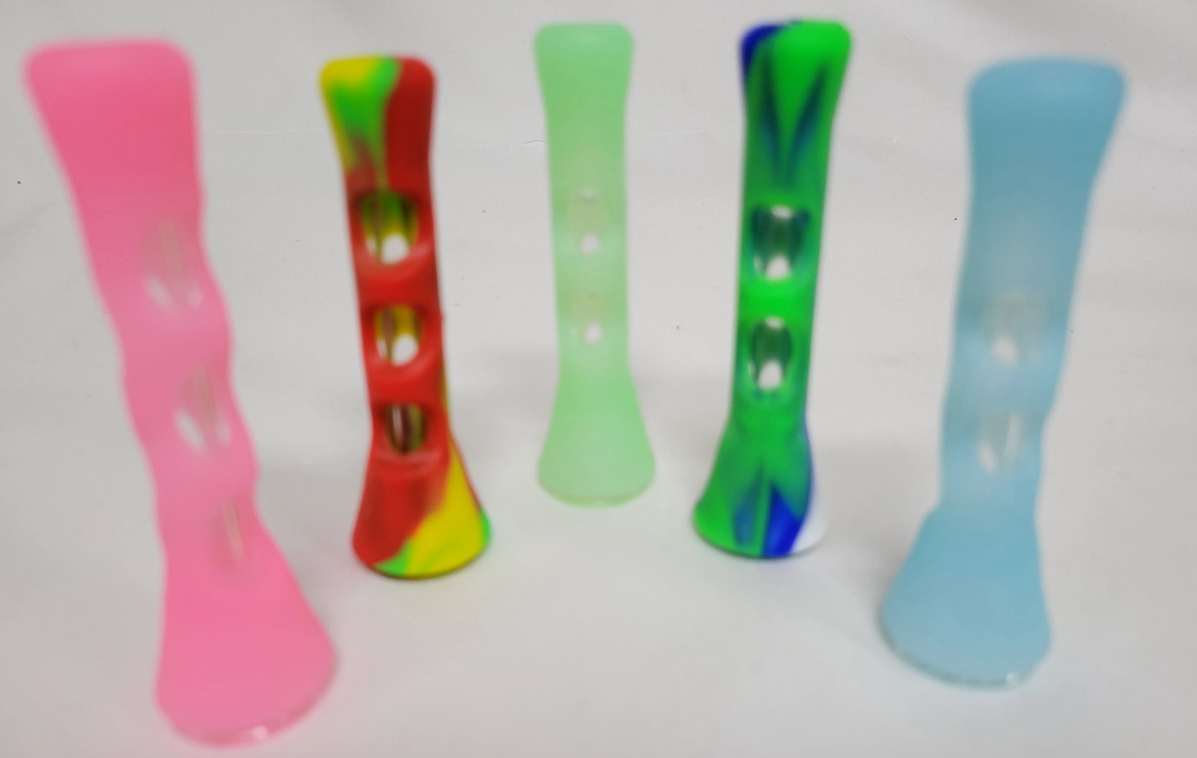 *3" Silicone-Glass Pipe-One Hitter #SGP1