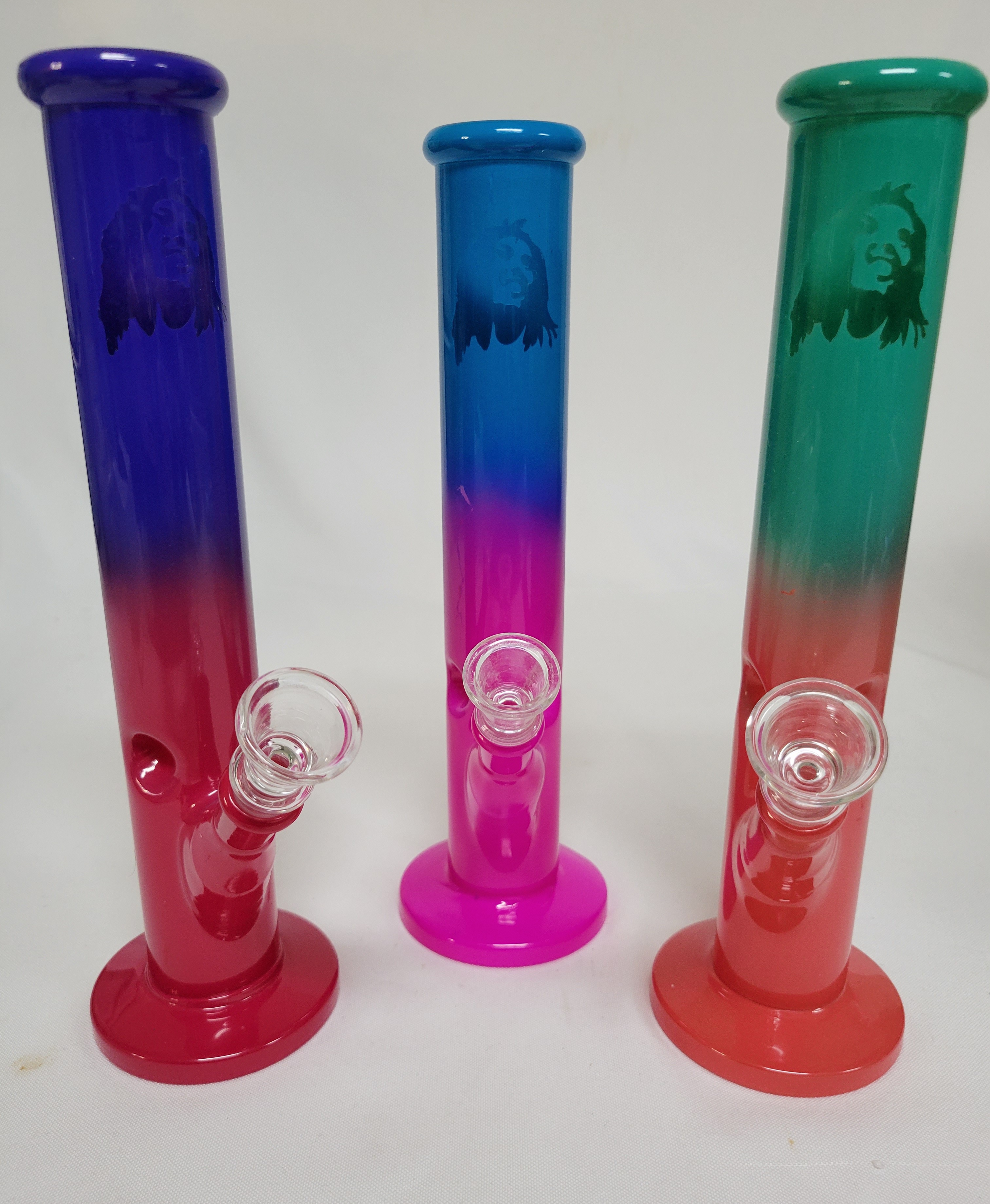 *10" Bob Marly Colorful Water Pipe #WP329