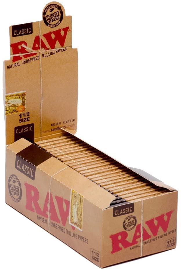 *RAW CLASSIC (1 1/2 Size) Paper 25 ct. R1.5