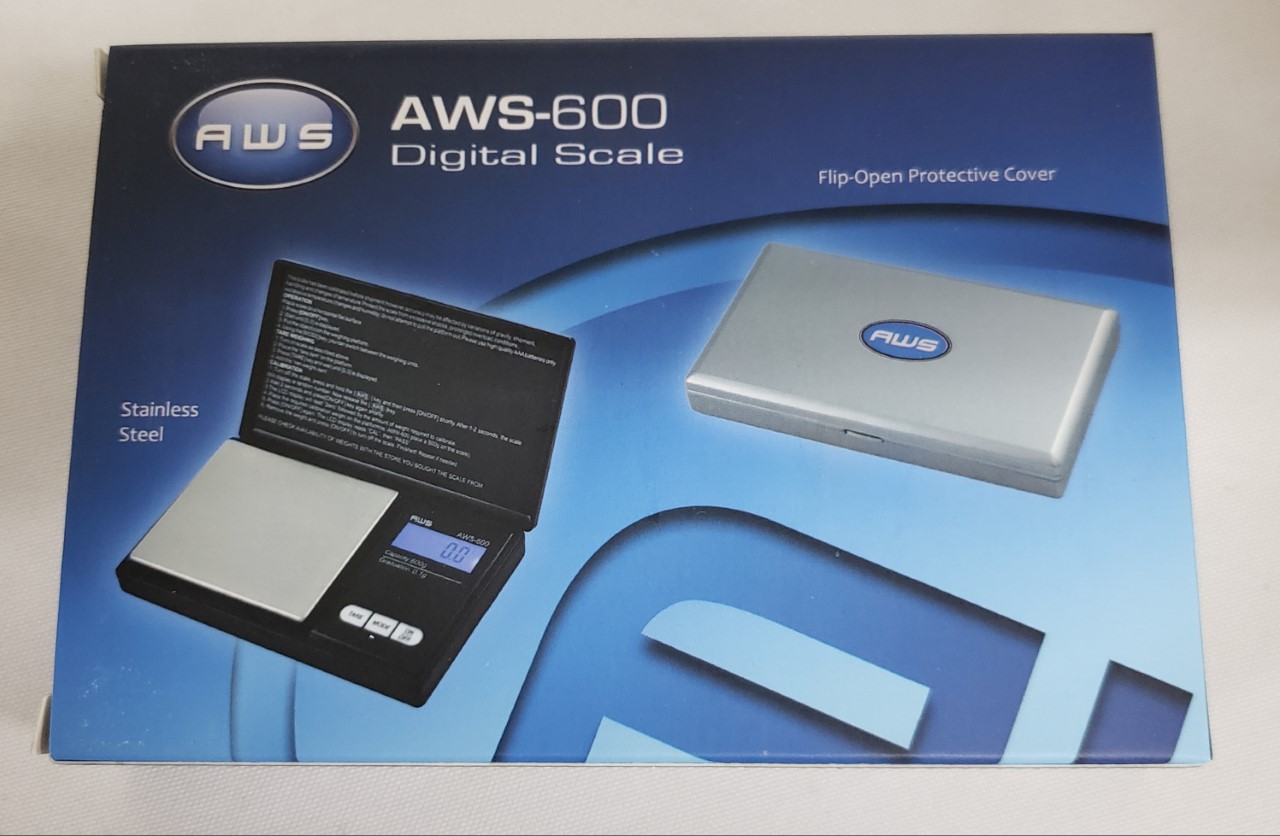 0.1G-600 G AWS Signature Series Digital Scale AWS-600