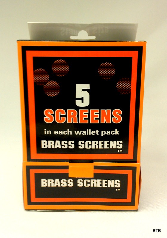 Pipe Screens Brass-500 pcs.#BRSSCRN