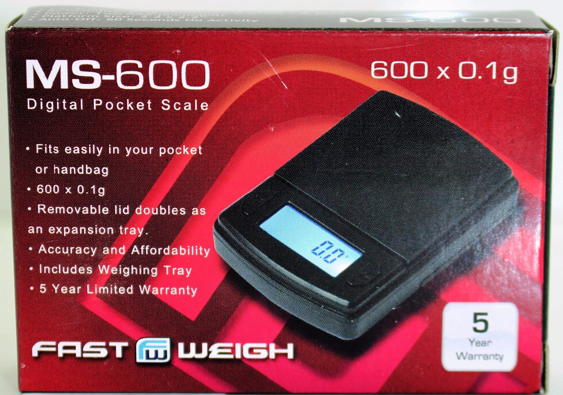0.1g-600g DIGITAL SCALE FAST WEIGHT MS-600