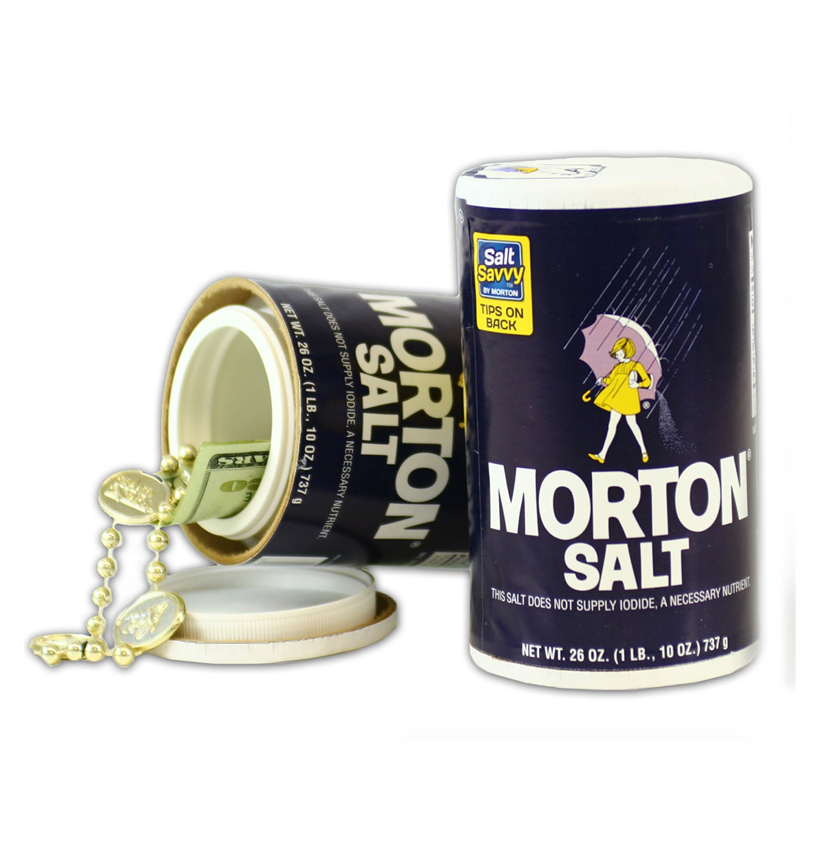 MORTON SALT (26. oz ) SAFE CAN #MSC