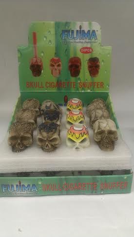 Cigarette Snuffer-Skull Head SKCN3