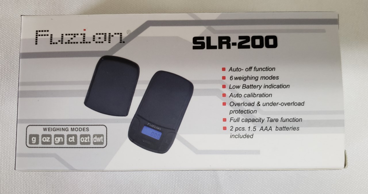0.01g-200g Fuzion Digital Pocket Scale#SLR-200