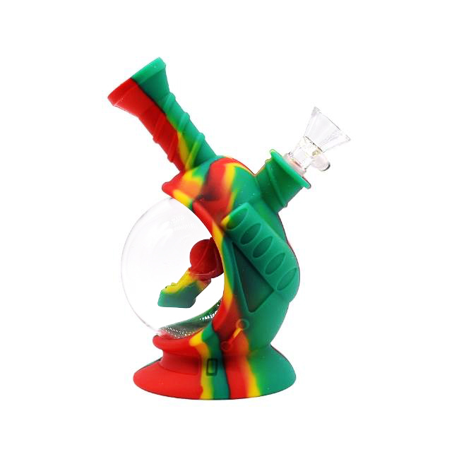 **SMOQ SILICONE SPACE CAPSULE WATER PIPE #SMOQH159