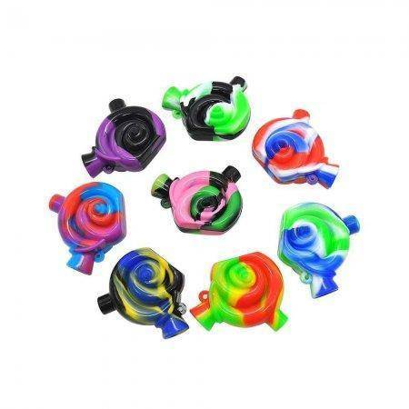 Silicone  Snail pipes -New #3S1