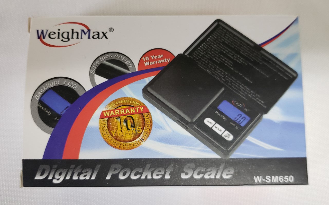0.1g-650g Weighmax Rasta Digital Scale W-SM650