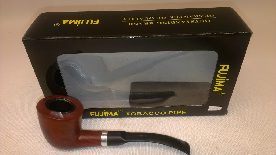 Wooden Pipe with pouch Fujima FP112