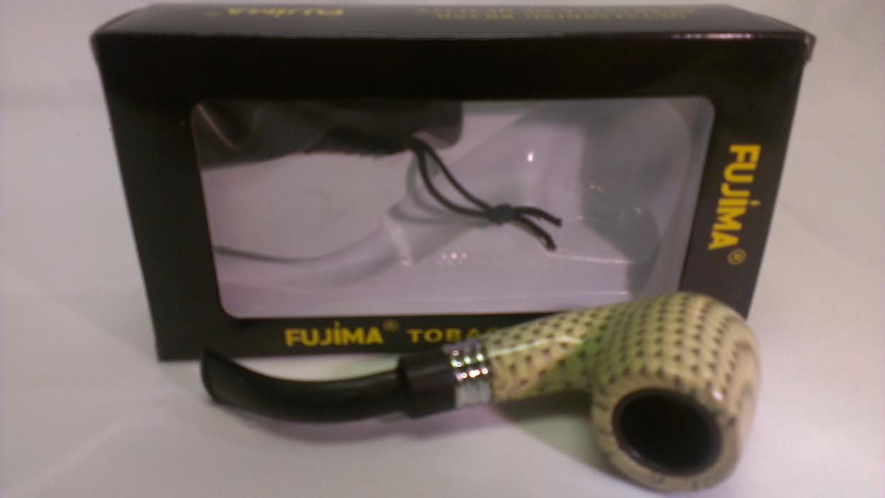 Wooden Pipe with pouch Fujima FP119