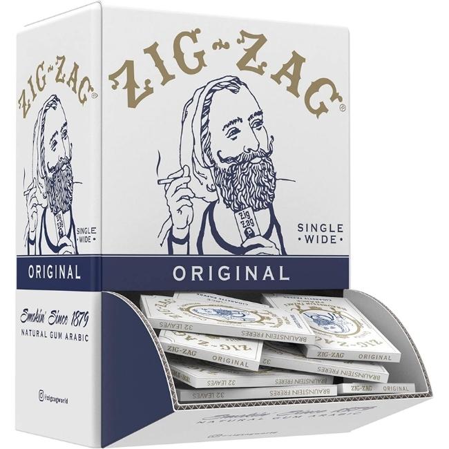 *ZIG ZAG PAPER PROMO PACK-ORIGINAL  (48 CT BOX)-ZZ10