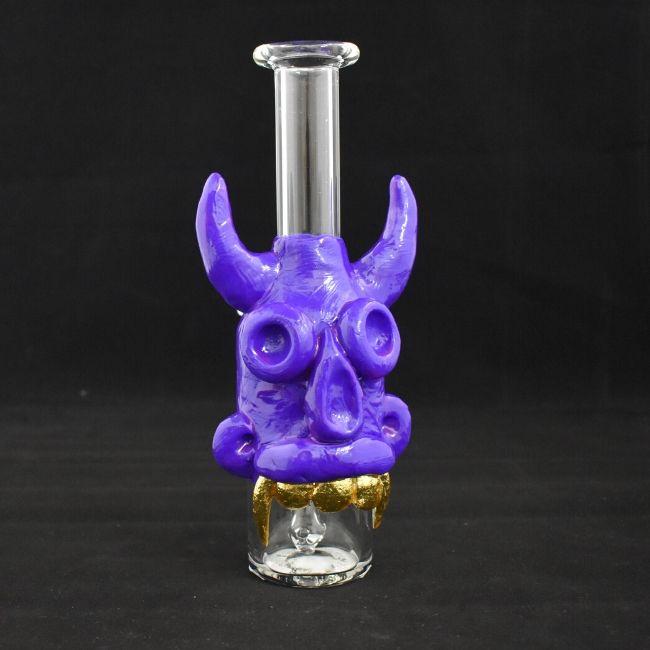 *FANCY PURPLE COLOR DRAGON STYLE WATER PIPE WP2