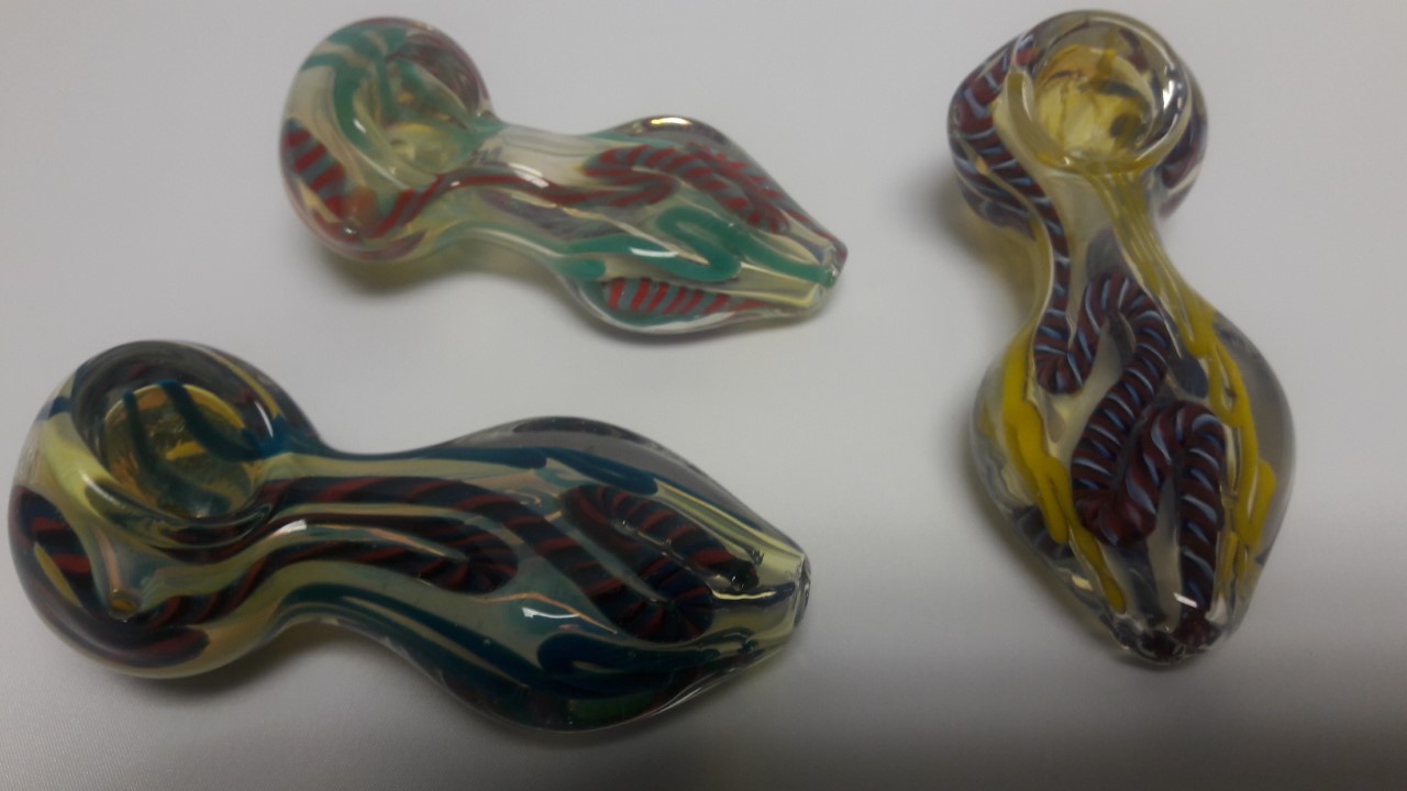 3"-3.5" Flat mouth Fumed Pipes #3P12