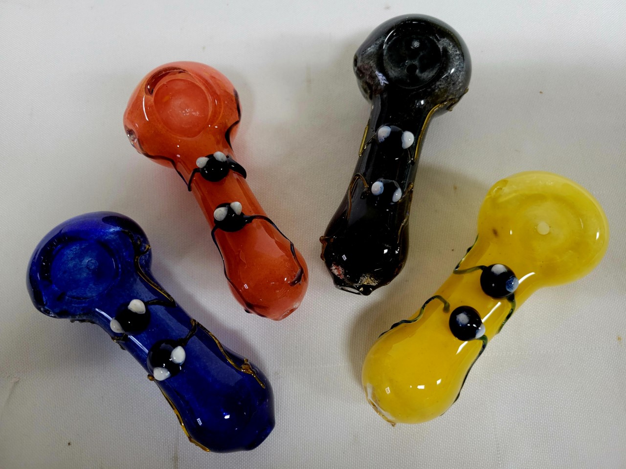 **4" Animal Design on top Hand Pipes #P59