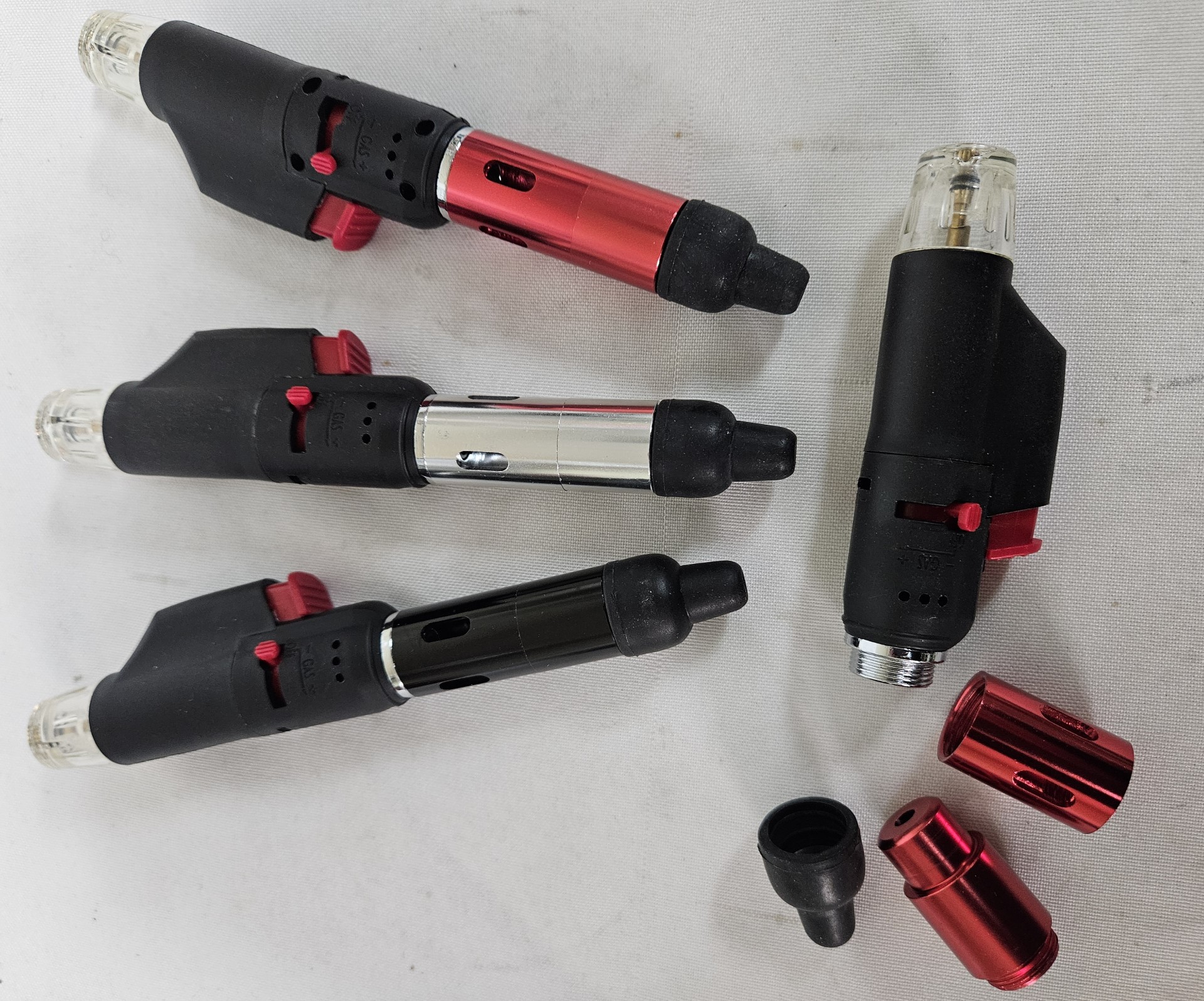 Metal Pipe Click & Vape with Lighter LP1